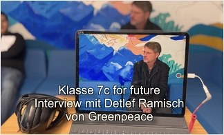 Interview mit Detlef ramisch von Greenpeace