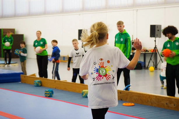 Kinder beim Eintracht-Camp-Day