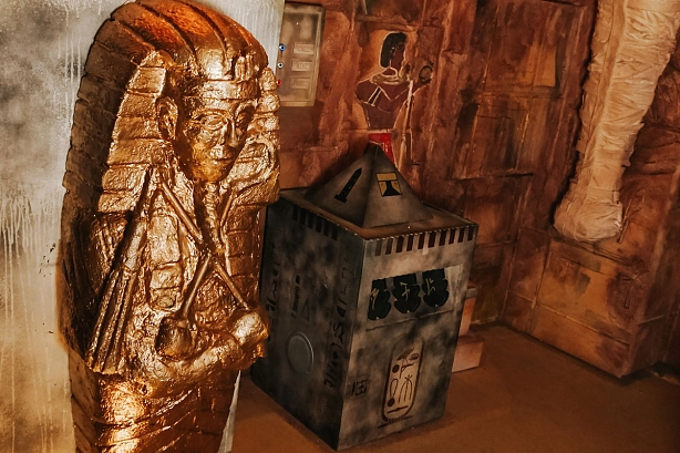 Escaperoom mit ägyptischem Ambiente
