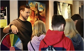 An verschiedenen Mitmachstationen konnten die Schülerinnen und Schüler aktiv werden.